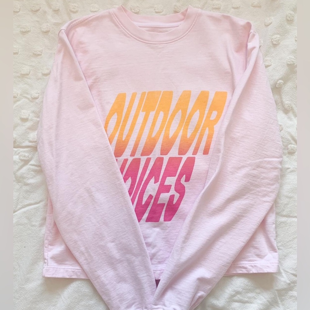 Outdoor Voices Graphic Longsleeve Tee